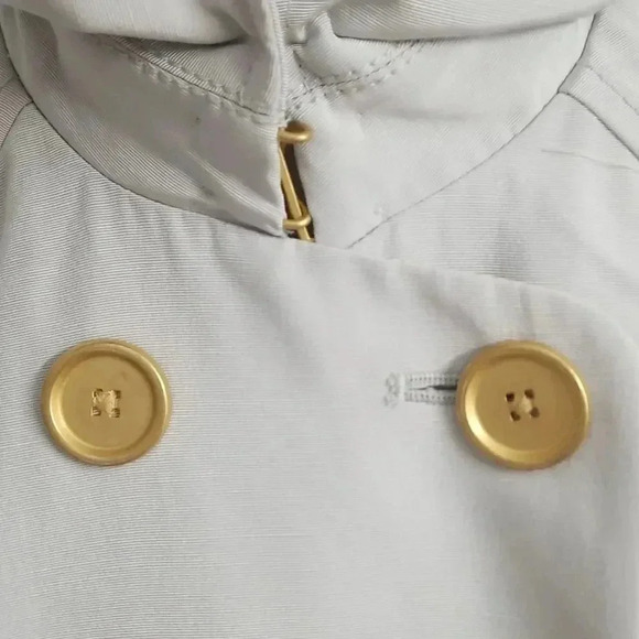 {Armani Exchange} Silver Color Trench Coat - Picture 12 of 16